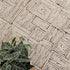 Mila Geometric Squares Cream Brown Rug - Floorsome - Area Rug - MILA160MIL8 - Area Rug