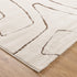 Mila Modern Lines Cream and Brown Rug - Floorsome - Area Rug - MILA803MIL5 - Area Rug