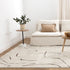 Mila Modern Lines Cream and Brown Rug - Floorsome - Area Rug - MILA803MIL5 - Area Rug