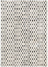 Mila Monochrome Squares Black and Cream Rug - Floorsome - Area Rug - MILA803MIL2 - Area Rug