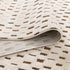 Mila Monochrome Squares Brown and Cream Rug - Floorsome - Area Rug - MILA803MIL3 - Area Rug