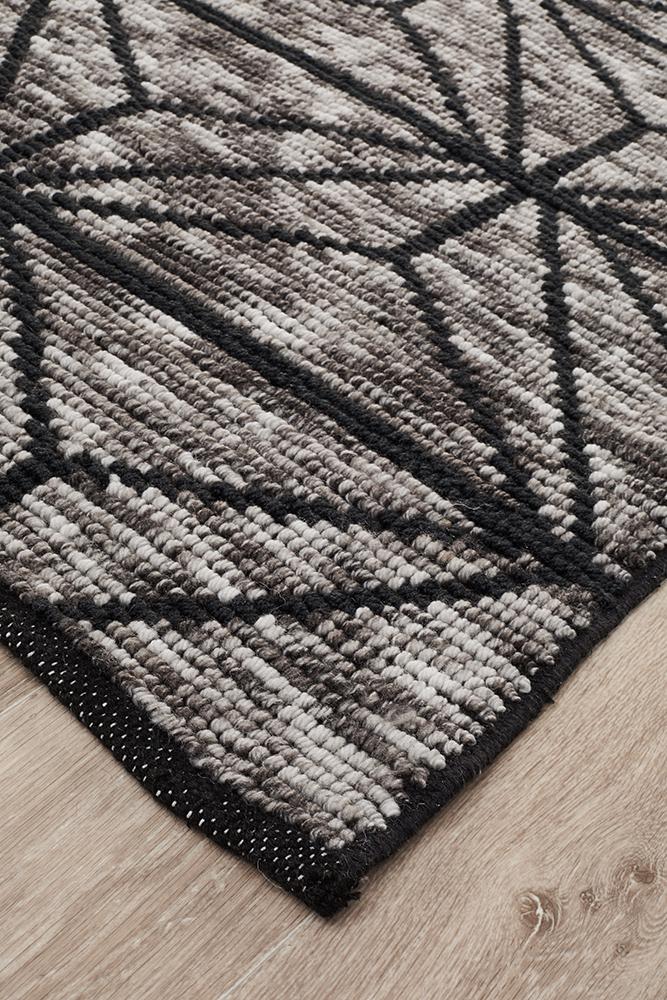 Miller 737 Charcoal Rug - Floorsome - MIL - 737 - CHA - 225X155 - 