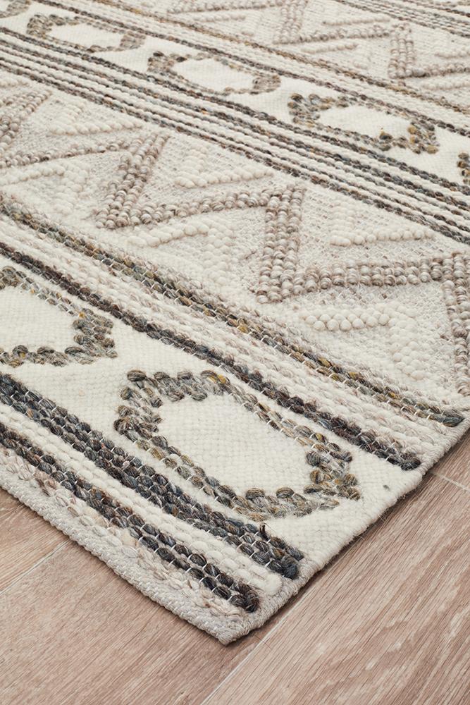Miller 743 Stone Rug - Floorsome - MIL - 743 - STO - 225X155 - 