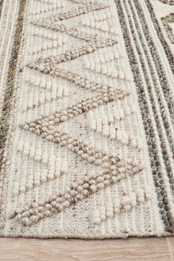 Miller 743 Stone Rug - Floorsome - MIL - 743 - STO - 225X155 - 