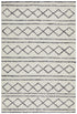 Milly Textured Woollen Rug White Grey - Floorsome - Modern - STUD - 326 - WHI - 225X155 - Modern