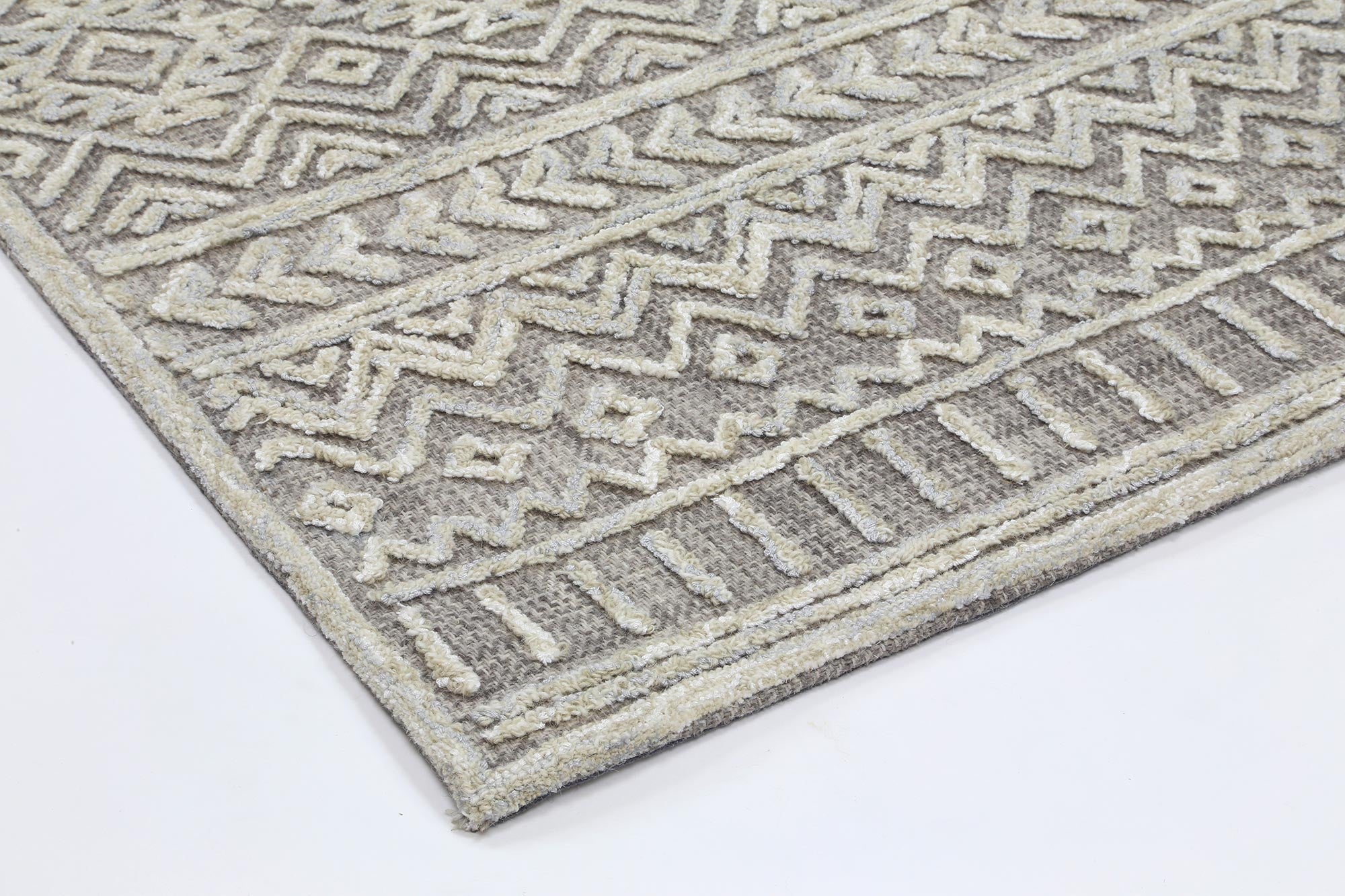 Mirabella Cadiz Ash Contemporary Rug - Floorsome - Modern Rugs - MARB16060295LGRY - Modern Rugs