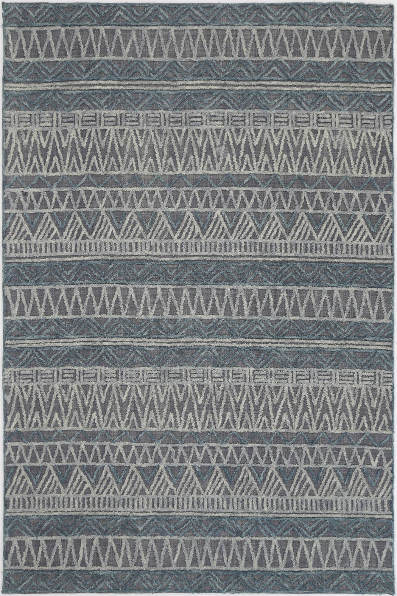 Mirabella Cazorla Charcoal Contemporary Rug - Floorsome - Modern Rugs - MARB16060265DGRY - Modern Rugs