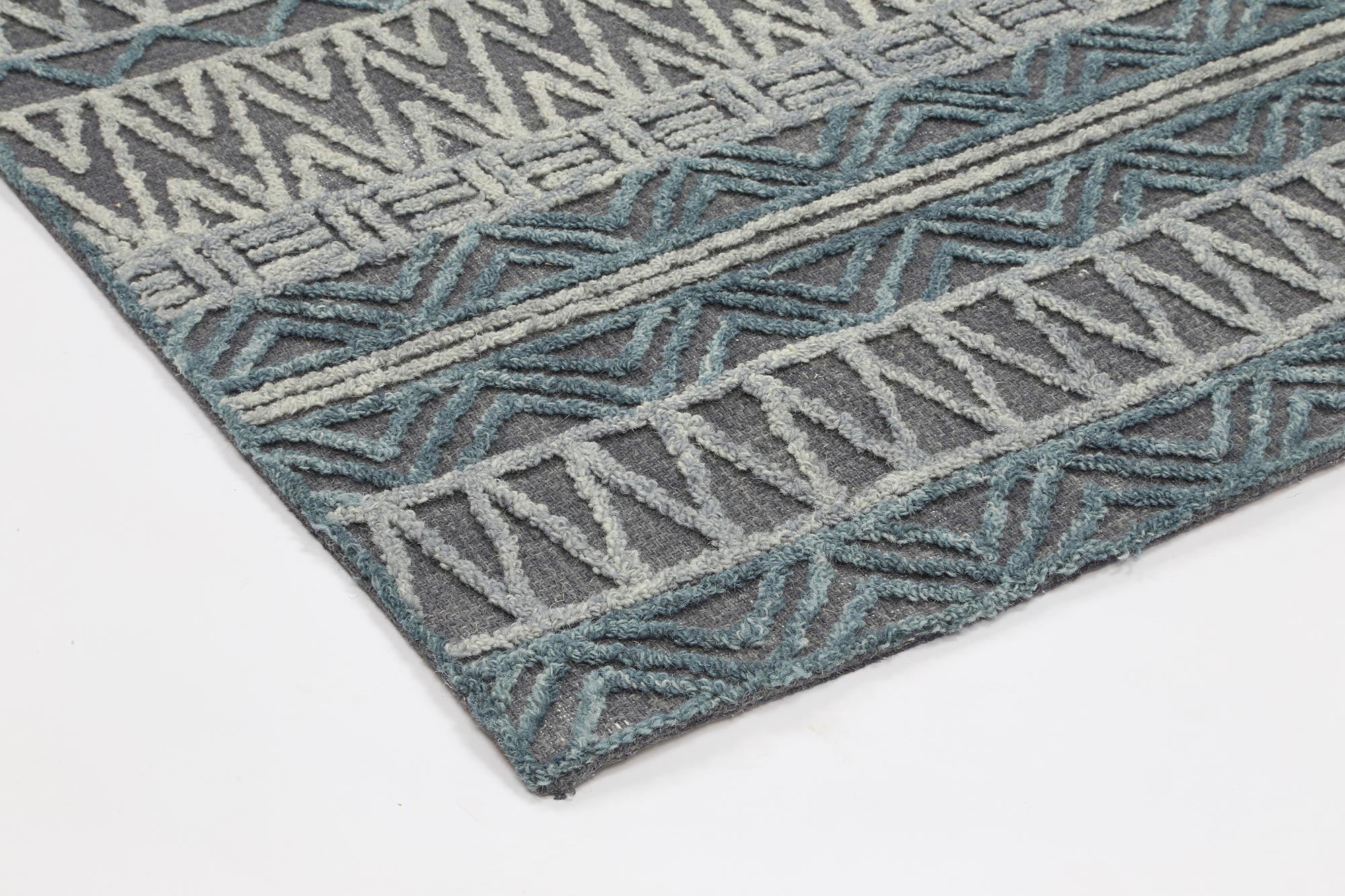 Mirabella Cazorla Charcoal Contemporary Rug - Floorsome - Modern Rugs - MARB16060265DGRY - Modern Rugs