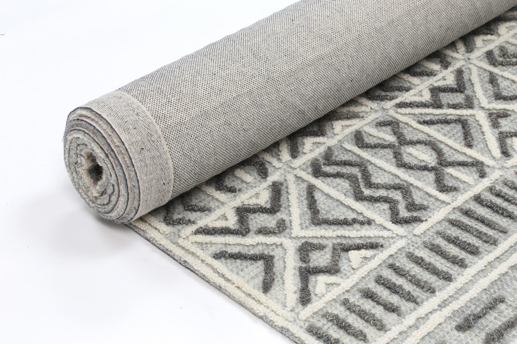 Mirabella Cordoba Grey Contemporary Rug - Floorsome - Modern Rugs - MARB16060235LGRY - Modern Rugs