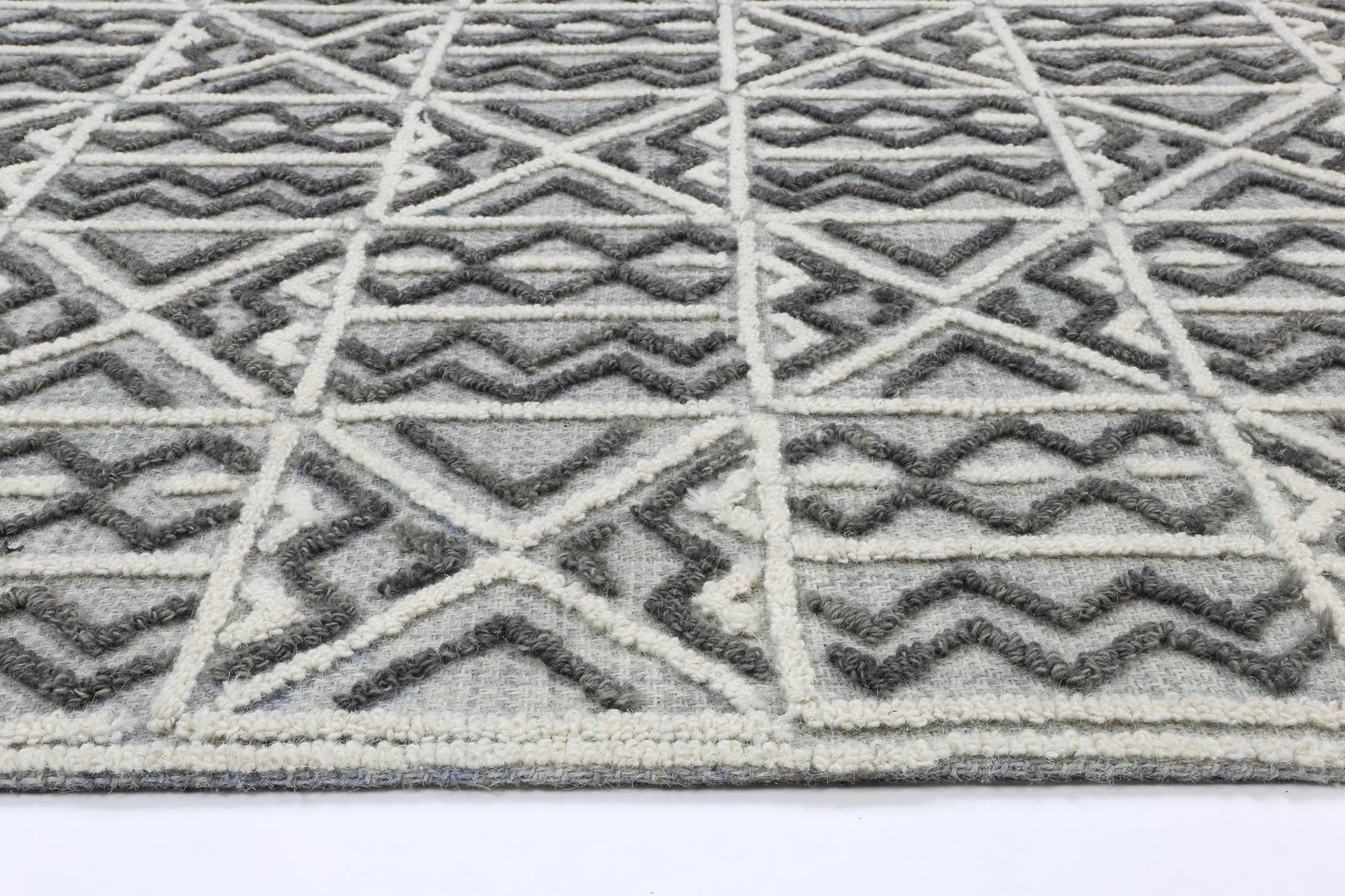 Mirabella Cordoba Grey Contemporary Rug - Floorsome - Modern Rugs - MARB16060235LGRY - Modern Rugs