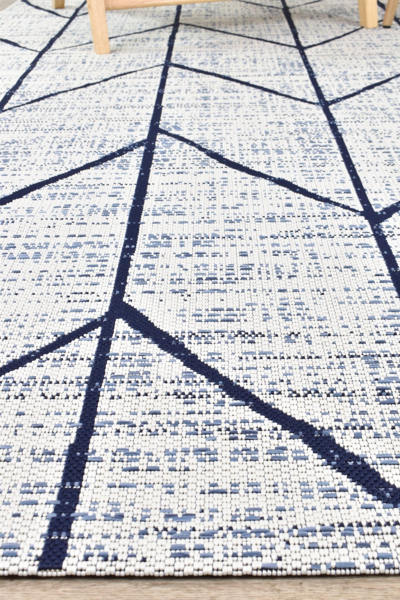 Mirada Cream Blue Rug 47274 - 306 - Floorsome - INDOOR/OUTDOOR - MIRA - 47274306 - 80x150 - INDOOR/OUTDOOR