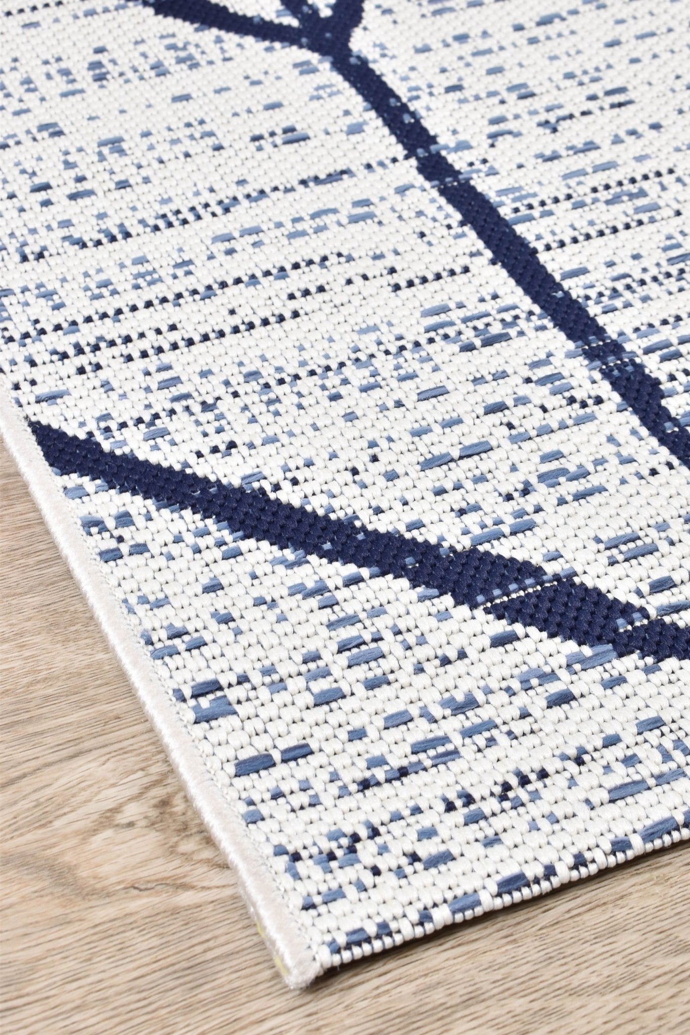Mirada Cream Blue Rug 47274 - 306 - Floorsome - INDOOR/OUTDOOR - MIRA - 47274306 - 80x150 - INDOOR/OUTDOOR