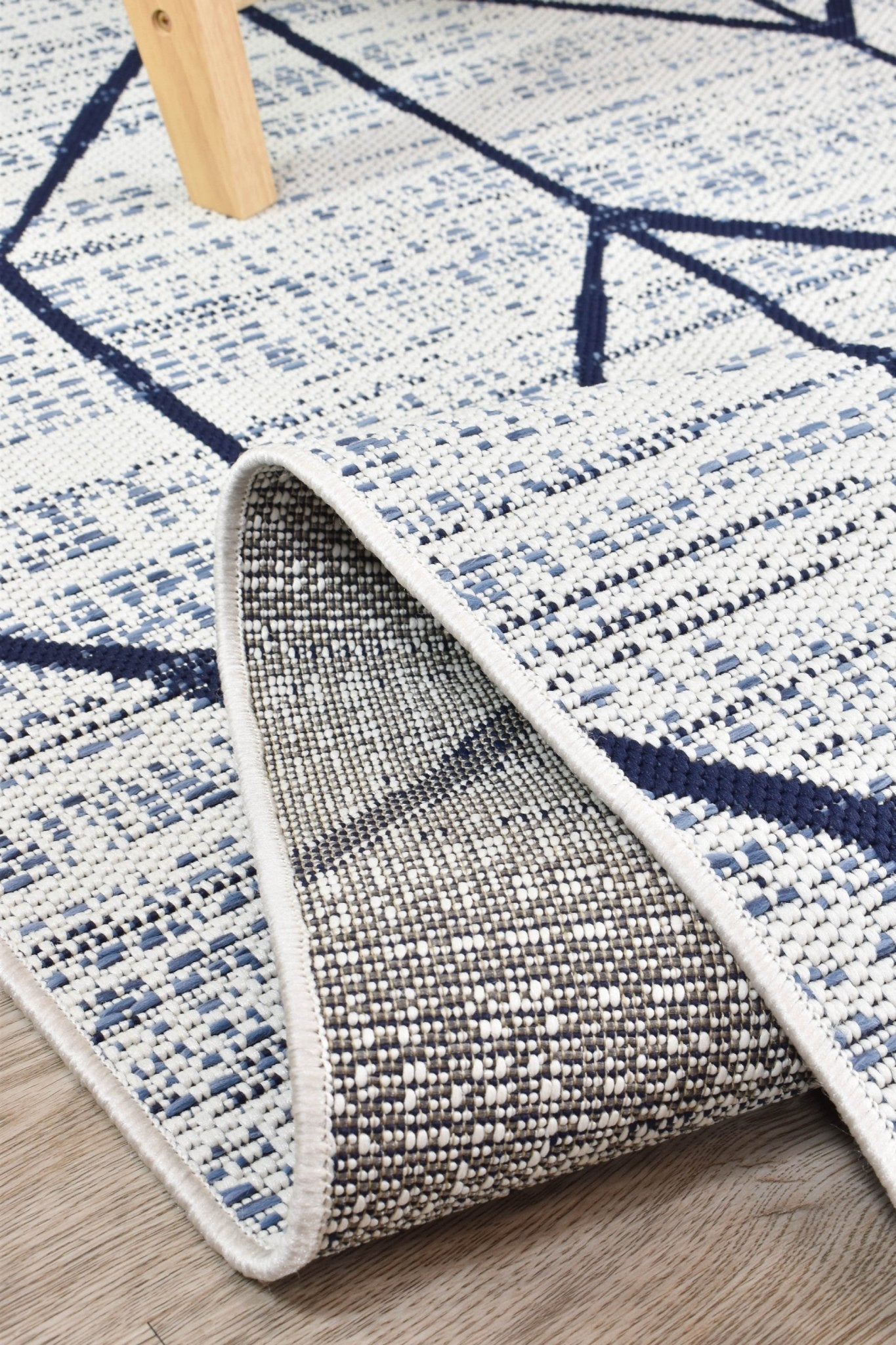 Mirada Cream Blue Rug 47274 - 306 - Floorsome - INDOOR/OUTDOOR - MIRA - 47274306 - 80x150 - INDOOR/OUTDOOR