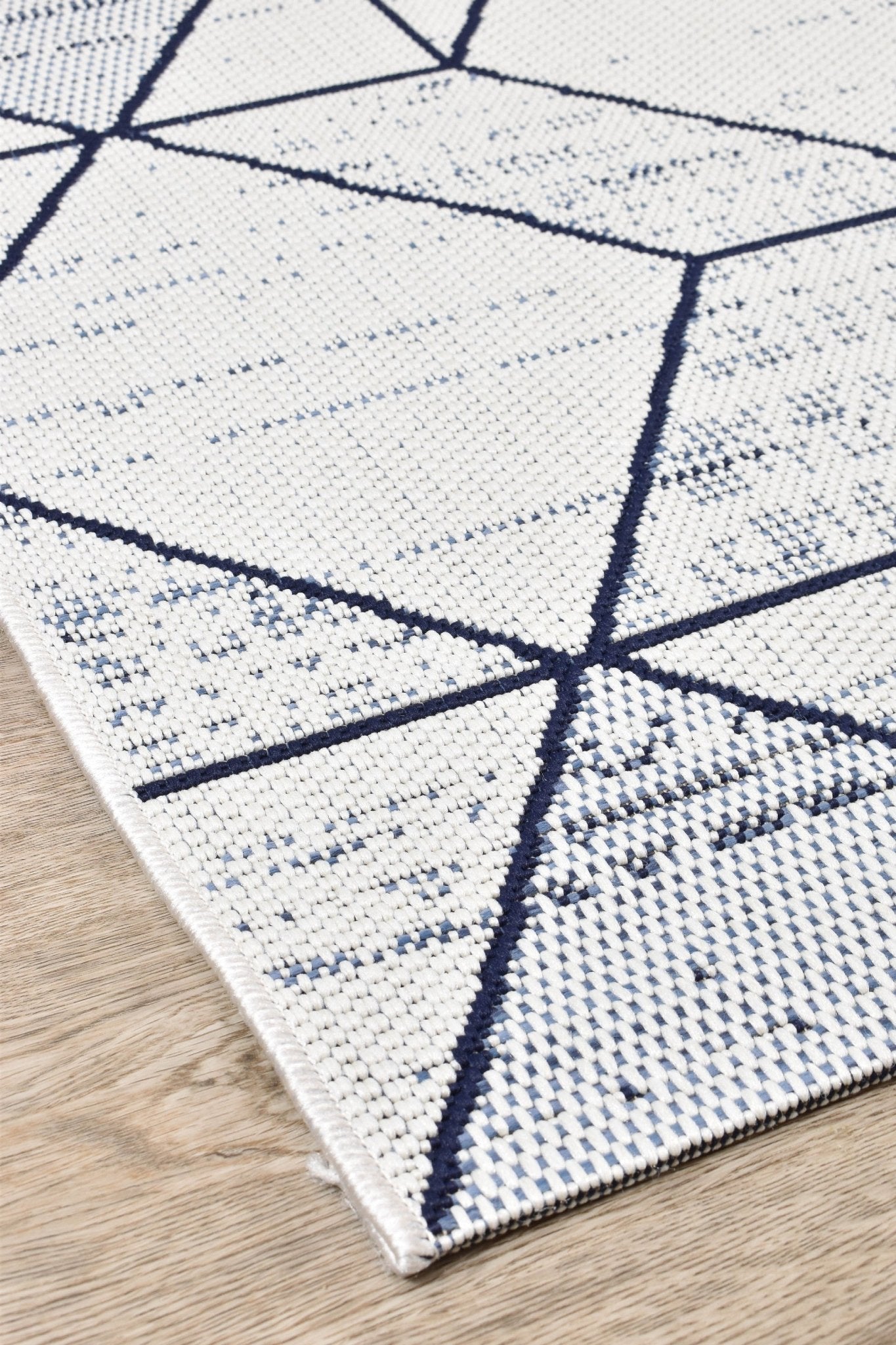 Mirada White Blue Rug 47277 - 396 - Floorsome - INDOOR/OUTDOOR - MIRA - 47277396 - 160x230 - INDOOR/OUTDOOR