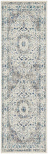 Mist White Transitional Runner Rug - Floorsome - Modern - EVO - 251 - WHI - 300X80 - Modern