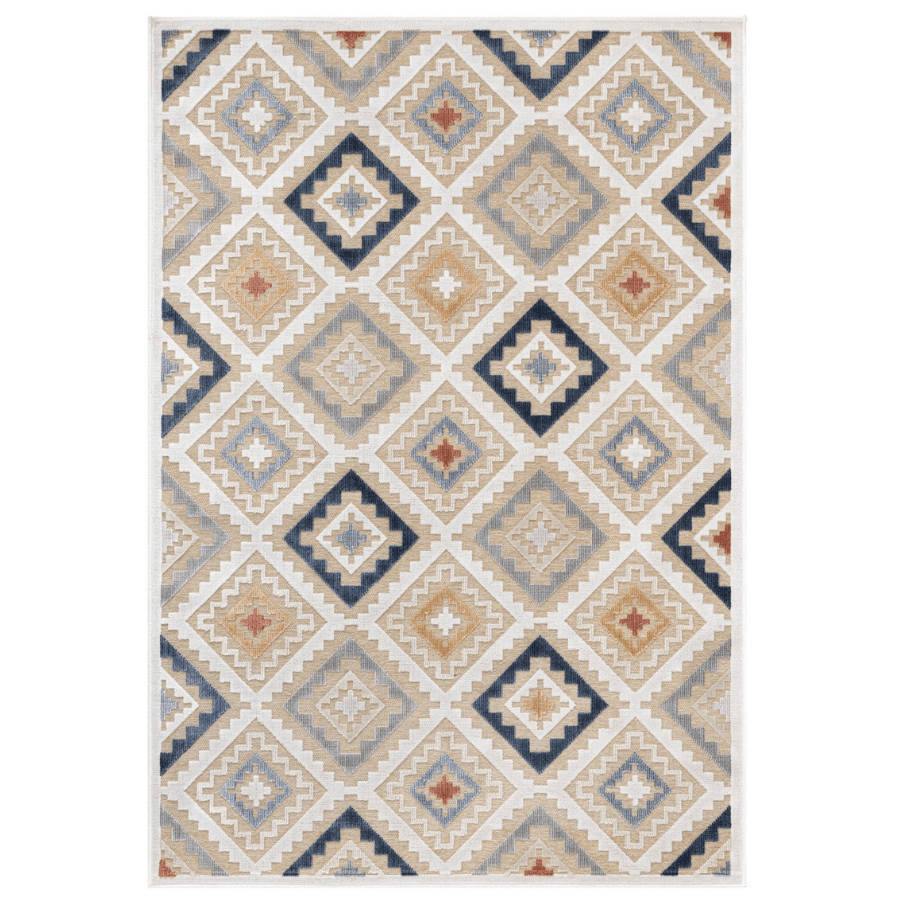 Mito Multicolour Indoor Outdoor Rug - Floorsome - Rugs