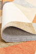 Modern Pixels Rug Rust Grey Blue - Floorsome - Modern - CIT - 564 - RUST - 160X110 - Modern