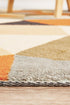 Modern Pixels Rug Rust Grey Blue - Floorsome - Modern - CIT - 564 - RUST - 160X110 - Modern