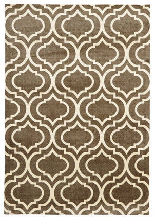 Modern Trelliss design Rug Ash - Floorsome - Modern