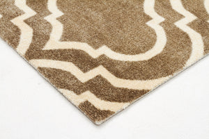 Modern Trelliss design Rug Ash - Floorsome - Modern