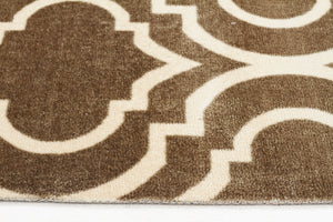 Modern Trelliss design Rug Ash - Floorsome - Modern
