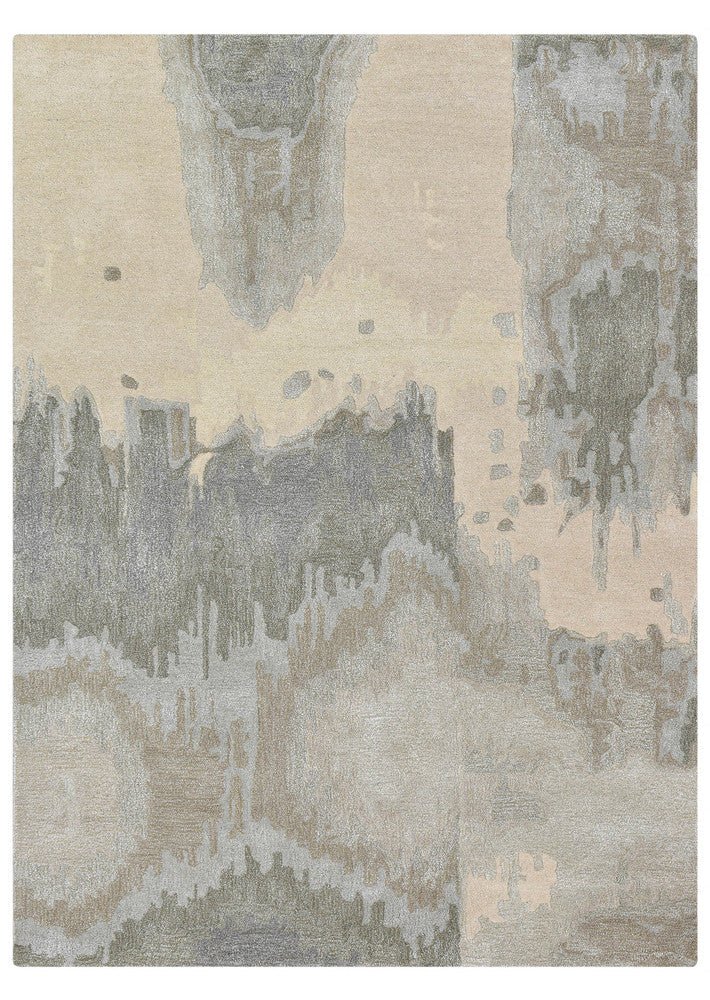 Montana Dune Ridge Wool Rug - Floorsome - TEXTURED - WESTCOTT - DUNE - 155X225 - TEXTURED