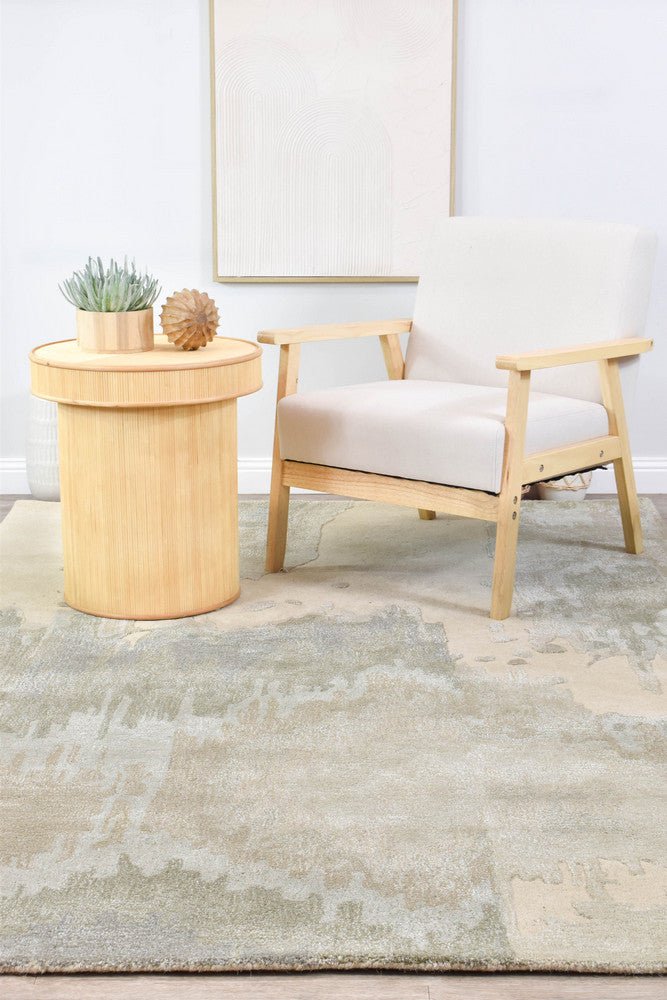 Montana Dune Ridge Wool Rug - Floorsome - TEXTURED - WESTCOTT - DUNE - 155X225 - TEXTURED