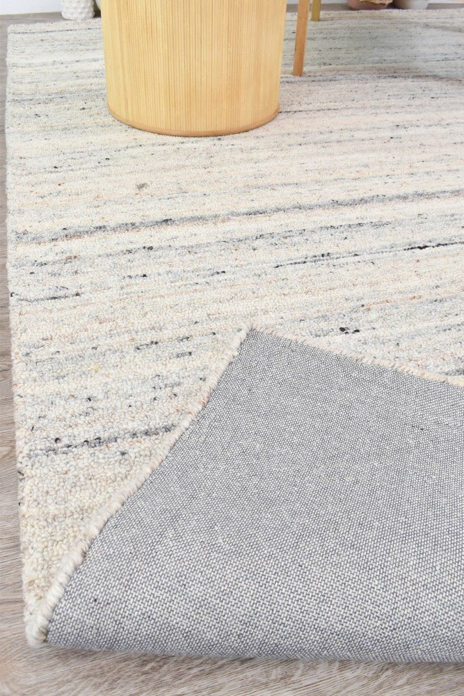 Montana Natural Wool Rug - Floorsome - TEXTURED - WESTCOTT - NAT - 155X225 - TEXTURED