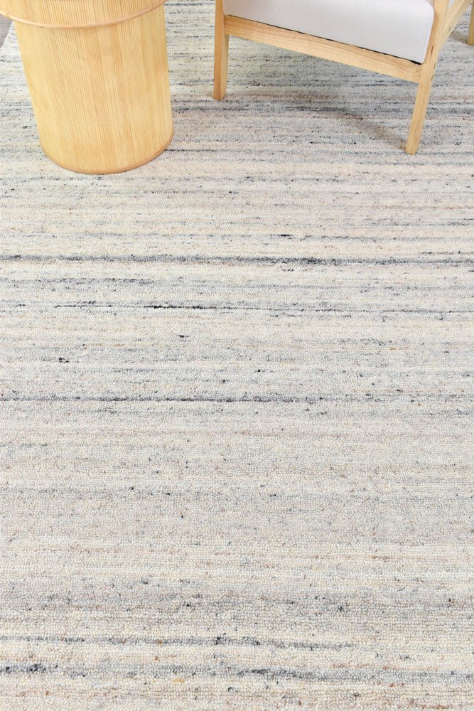 Montana Natural Wool Rug - Floorsome - TEXTURED - WESTCOTT - NAT - 155X225 - TEXTURED