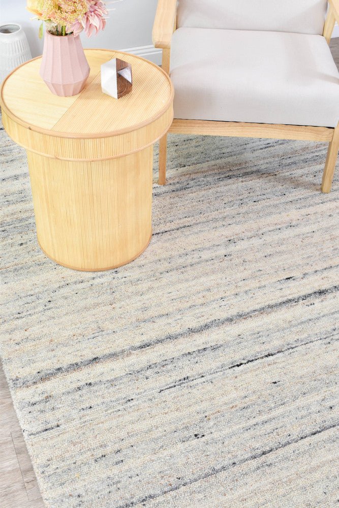 Montana Natural Wool Rug - Floorsome - TEXTURED - WESTCOTT - NAT - 155X225 - TEXTURED