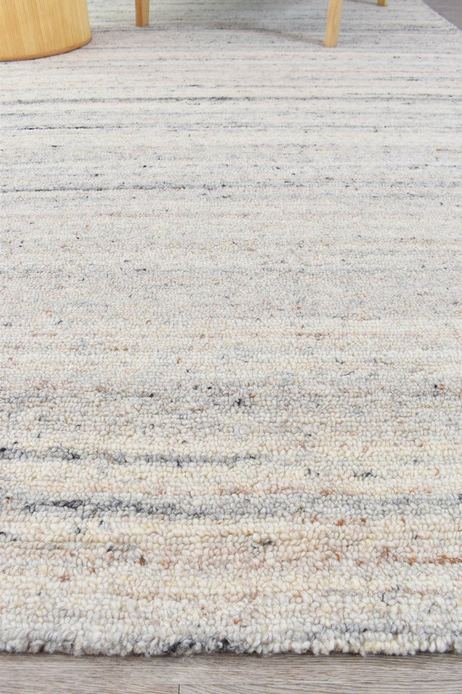 Montana Natural Wool Rug - Floorsome - TEXTURED - WESTCOTT - NAT - 155X225 - TEXTURED