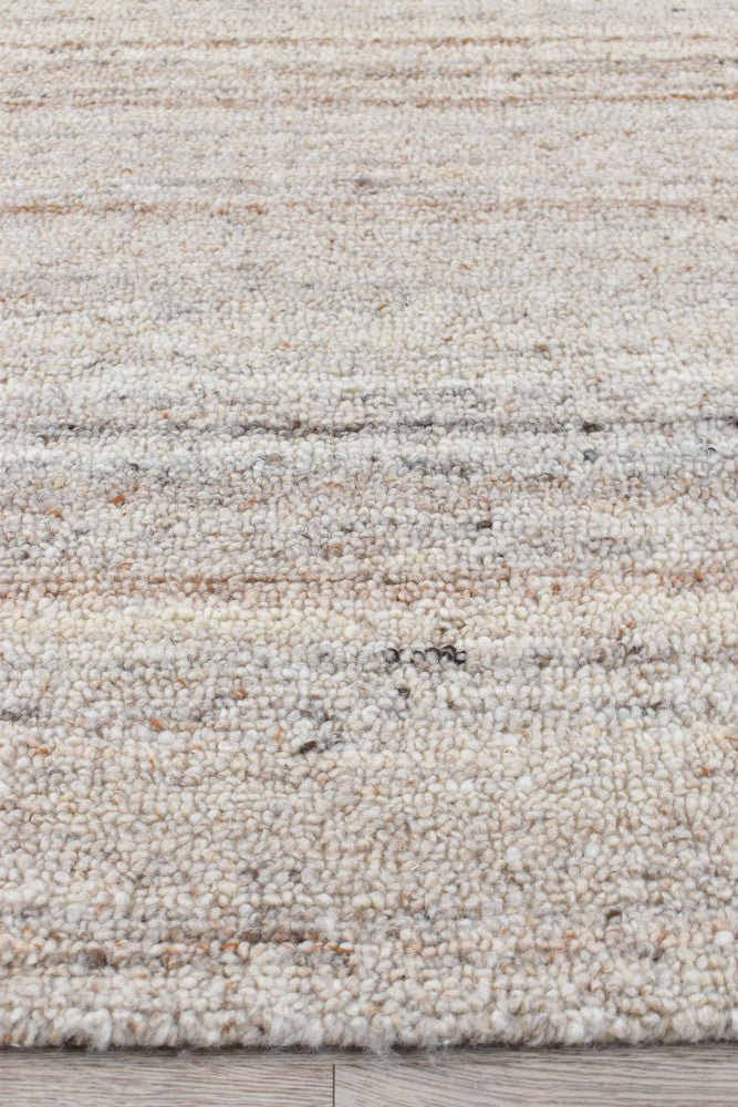 Montana Pebble Wool Rug - Floorsome - TEXTURED - WESTCOTT - PEBB - 155X225 - TEXTURED