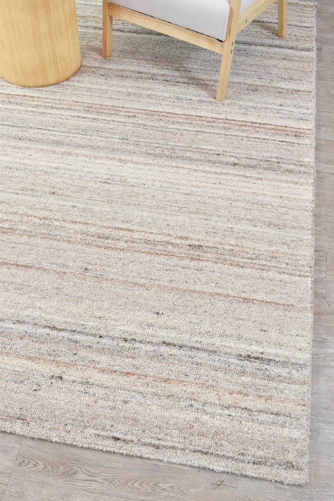 Montana Pebble Wool Rug - Floorsome - TEXTURED - WESTCOTT - PEBB - 155X225 - TEXTURED