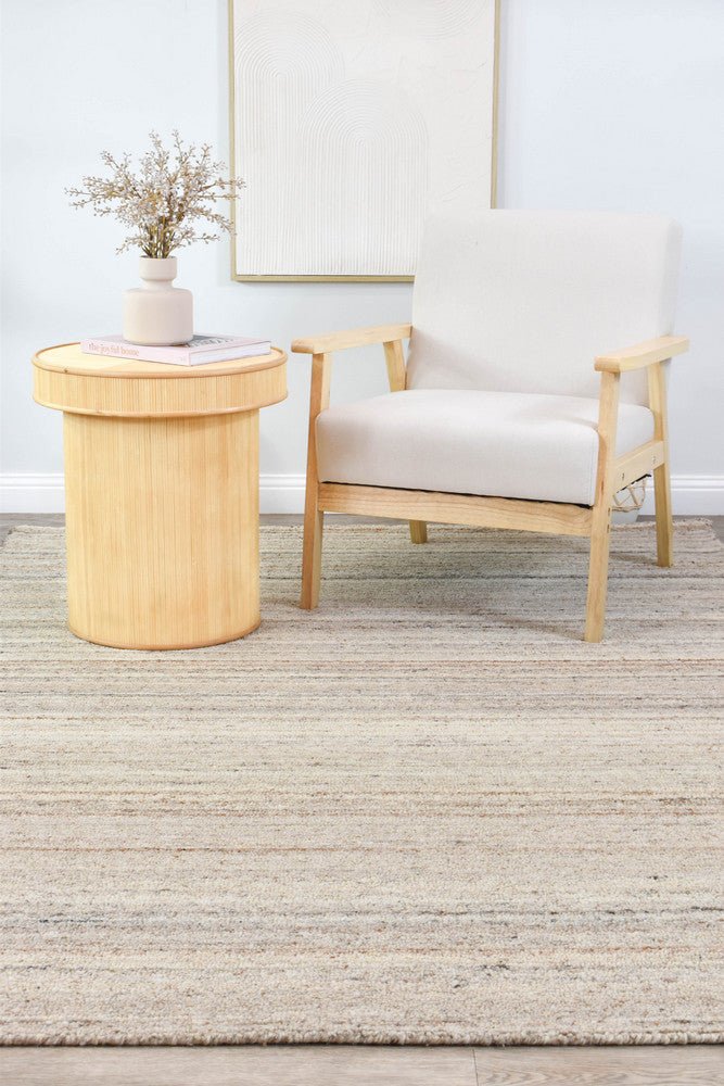 Montana Pebble Wool Rug - Floorsome - TEXTURED - WESTCOTT - PEBB - 155X225 - TEXTURED