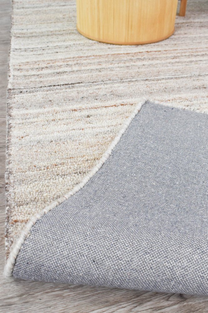 Montana Pebble Wool Rug - Floorsome - TEXTURED - WESTCOTT - PEBB - 155X225 - TEXTURED