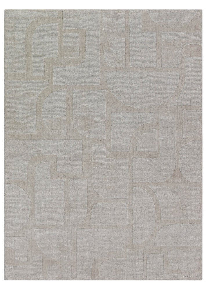Montana Powdered Beige Wool Rug - Floorsome - FLATWEAVE - WESTCOTT - POWDER - 155X225 - FLATWEAVE