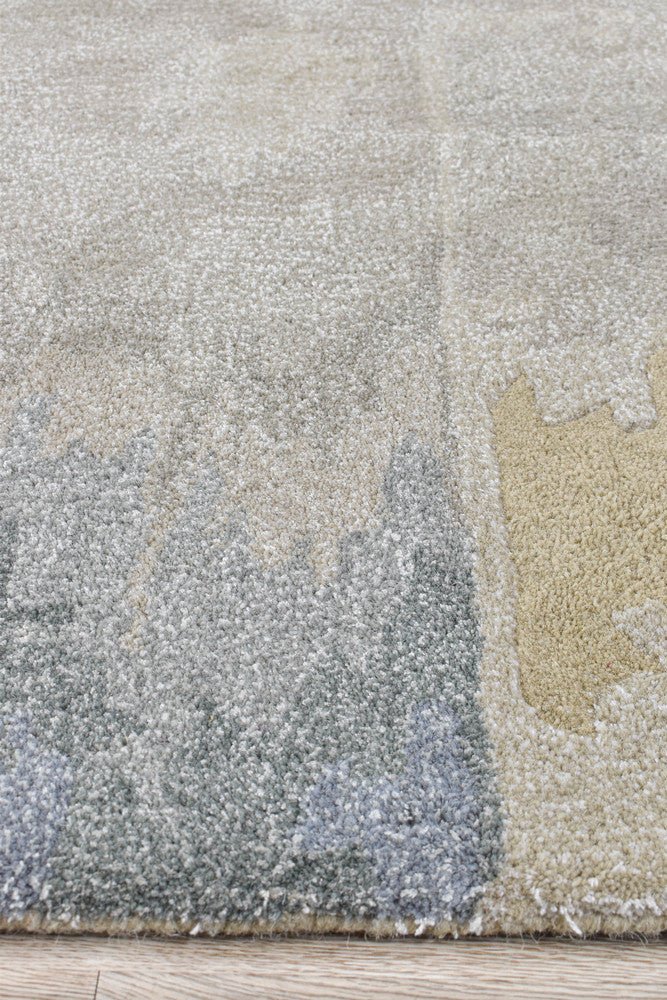 Montana Sandy Crest Wool Rug - Floorsome - TEXTURED - WESTCOTT - SANDY - 155X225 - TEXTURED