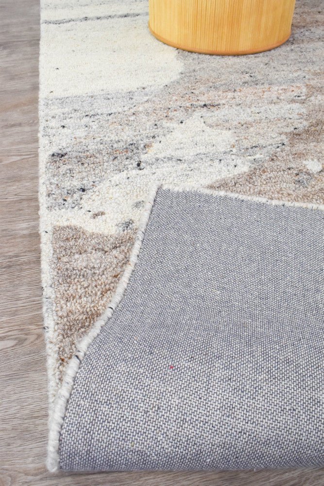 Montana Walnut Wool Rug - Floorsome - TEXTURED - WESTCOTT - WALL - 155X225 - TEXTURED