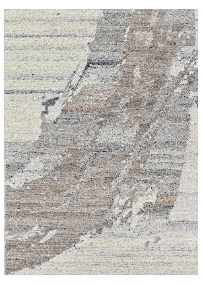 Montana Walnut Wool Rug - Floorsome - TEXTURED - WESTCOTT - WALL - 155X225 - TEXTURED