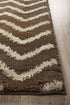 Moroccan Chevron Design Rug Brown Beige - Floorsome - Modern - MOR - 180 - BEI - 230X160 - Modern
