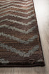 Moroccan Chevron Design Rug Brown Grey - Floorsome - Modern - MOR - 180 - BRO - 230X160 - Modern