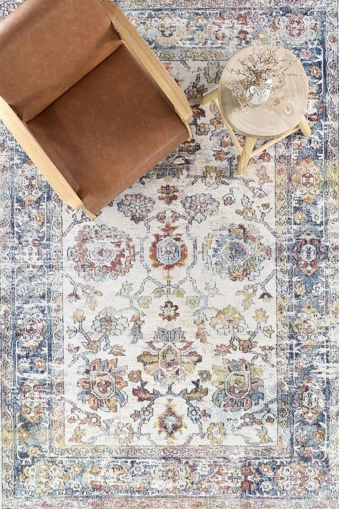 Morocco 0394A Navy Cream Rug - Floorsome - MODERN - CASA - A0394A - NAVY - CREAM - 160X230 - MODERN