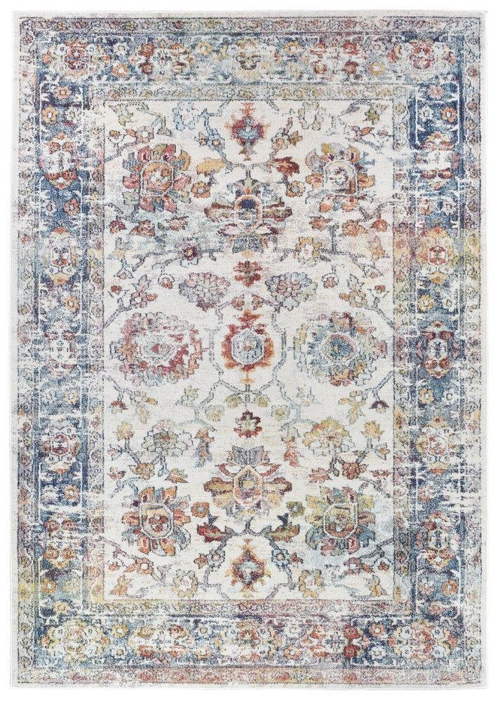 Morocco 0394A Navy Cream Rug - Floorsome - MODERN - CASA - A0394A - NAVY - CREAM - 160X230 - MODERN