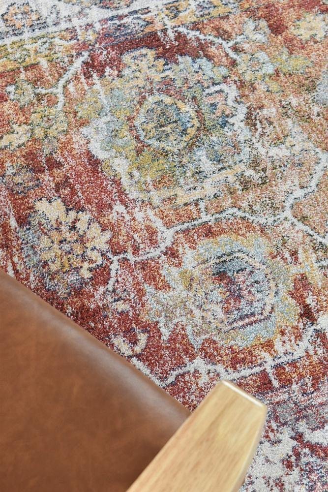 Morocco 0394B Terracotta Rug - Floorsome - MODERN - CASA - A0394B - TILE - TILE - 160X230 - MODERN