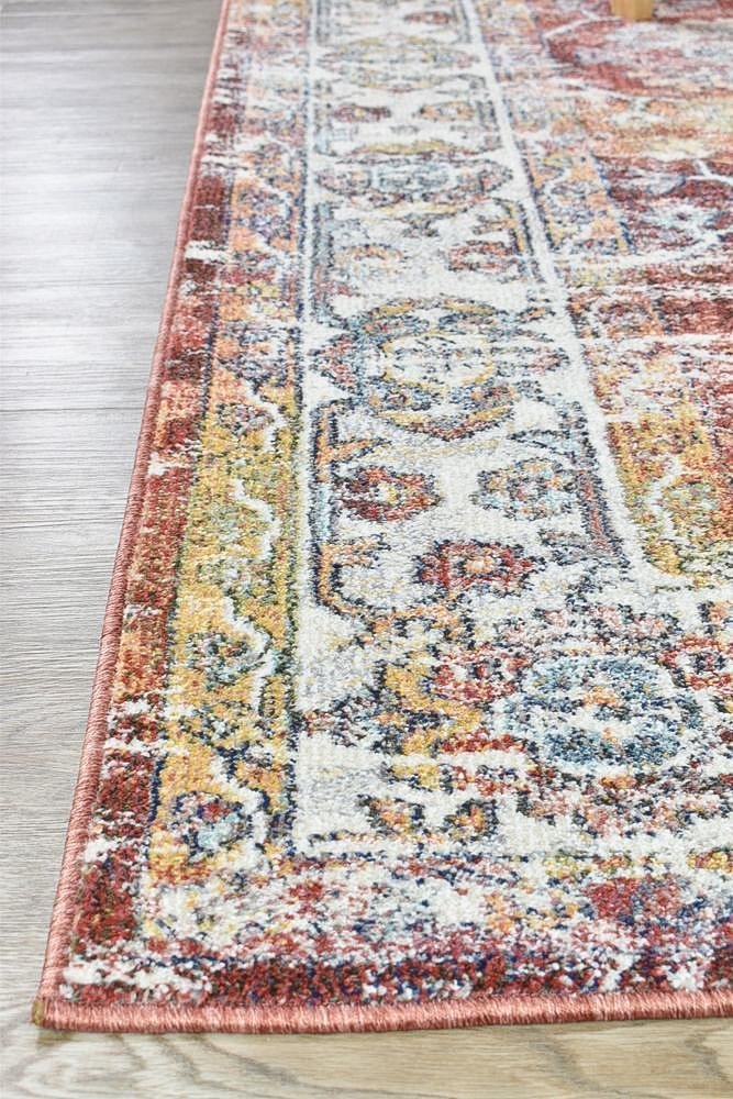 Morocco 0394B Terracotta Rug - Floorsome - MODERN - CASA - A0394B - TILE - TILE - 160X230 - MODERN