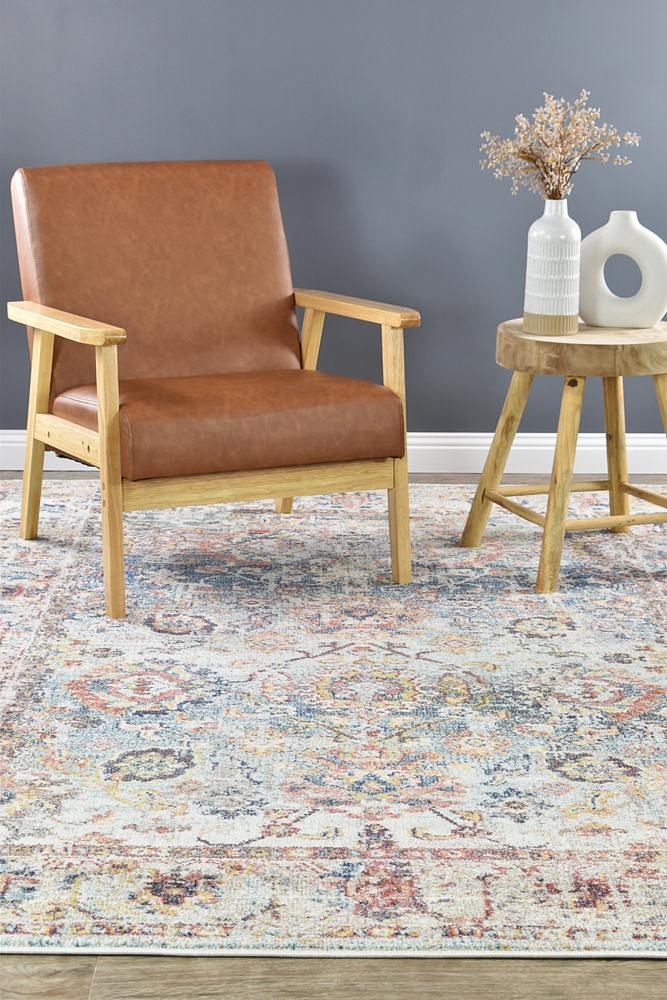 Morocco 0410A Navy Cream Rug - Floorsome - MODERN - CASA - A0410A - NAVY - CREAM - 160X230 - MODERN