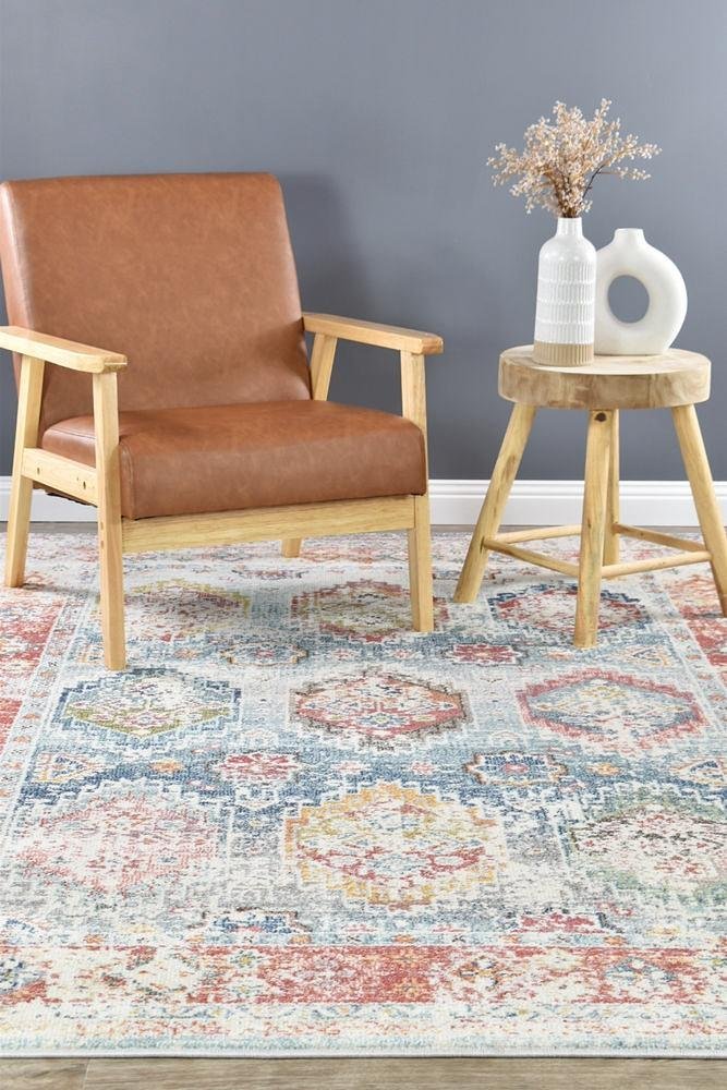 Morocco 0414A Tile Grey Rug - Floorsome - MODERN - CASA - A0414A - TILE - GREY - 120X170 - MODERN