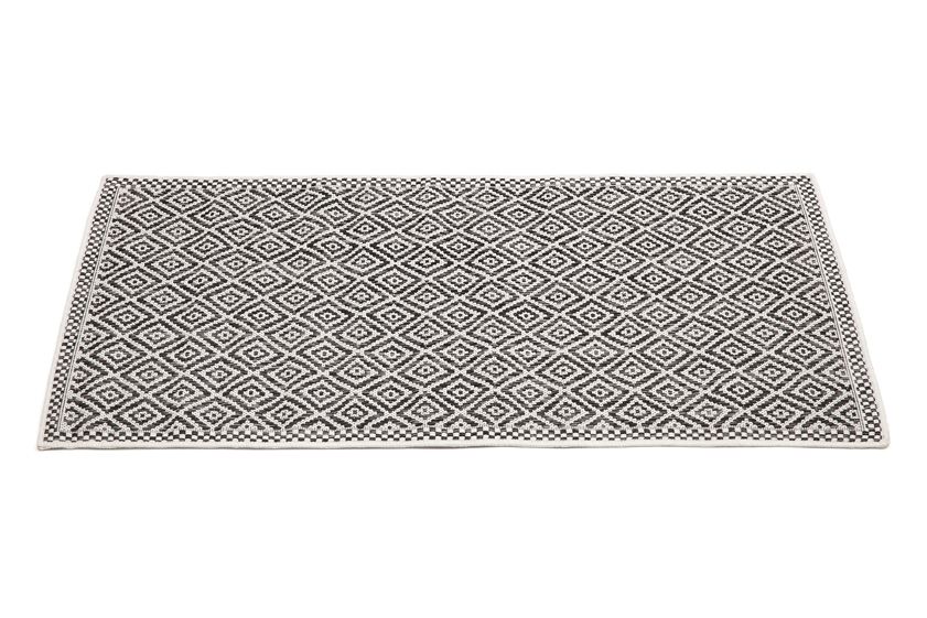 Moti Black And White Diamond Polypropylene Outdoor Rug - Floorsome - Outdoor Rugs - ILLMOTI00080150 - Outdoor Rugs