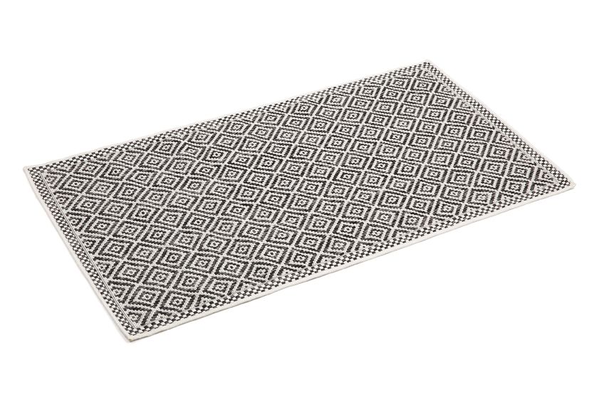 Moti Black And White Diamond Polypropylene Outdoor Rug - Floorsome - Outdoor Rugs - ILLMOTI00080150 - Outdoor Rugs