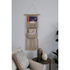 Muland Macramé Wall Hanging Book Holder with Dual Pockets - Floorsome - BOOKHOLDRMULAND - 